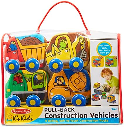 Melissa & Doug Melissa Doug Pull-Back Construction Vehicle