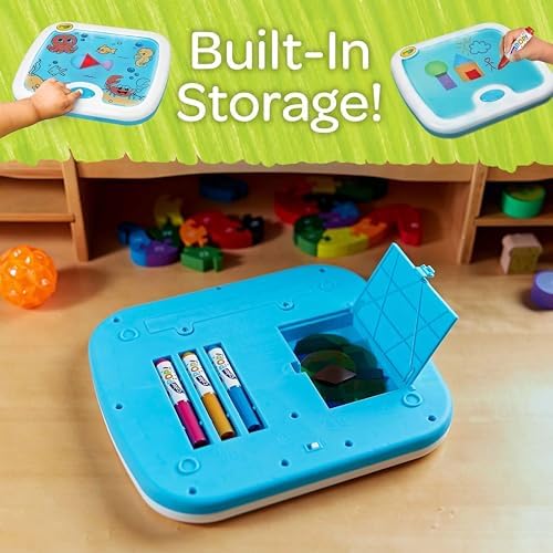 Crayola Light Up Activity Board Sensory Toy for Toddlers Light Box Light Up Coloring