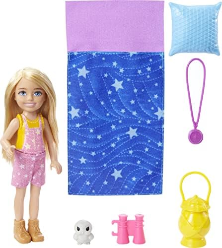 Barbie Doll and It Takes Two Malibu Camping Doll with Pet Puppy and 10 It Takes Two Camping Playset