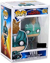 Funko Captain Marvel POP Marvel Vers Vinyl Figure 434 with Helmet