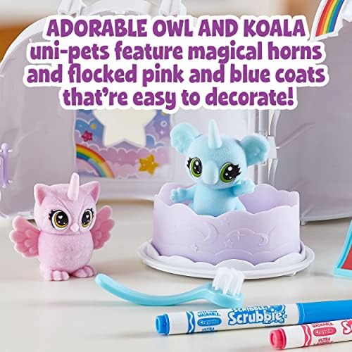 Crayola Scribble Scrubbie Pets Glow Ocean Playset for Boys Girls Gifts for Ages 3 4 5 6