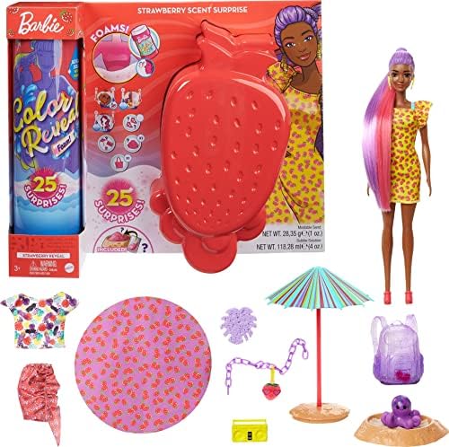 Barbie Color Reveal Foam Doll