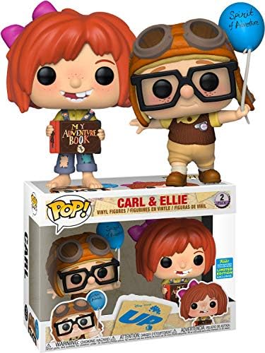 Funko Pop Disney Up Carl Ellie 2019 Summer Convention