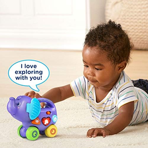 VTech Push Explore Elephant Purple