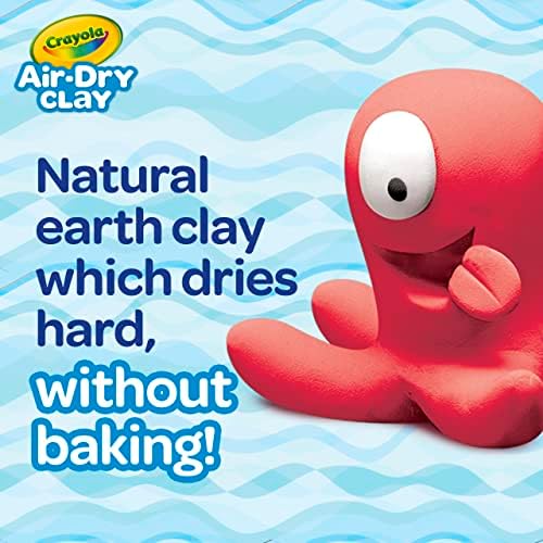 Crayola Air Dry Clay 5lbs Natural White Modeling Clay for Sculpting Material Bulk Craft