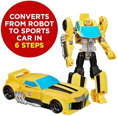 Transformers Heroic Bumblebee Action Figure - Timeless Large-Scale Figure Changes into