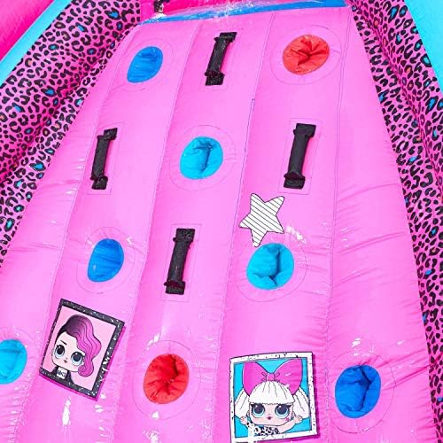 Little Tikes Rocky Mountain River Race Inflatable Slide Bouncer Multicolor 161.00''L x