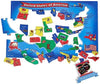Melissa & Doug Melissa Doug U.S.A. Map 51pcs Floor Puzzle