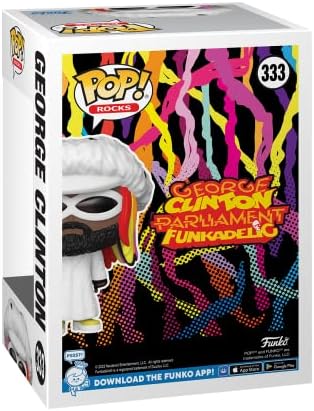 Funko POP Rocks George Clinton - Parliament-Funkadelic - Collectable Vinyl Figure