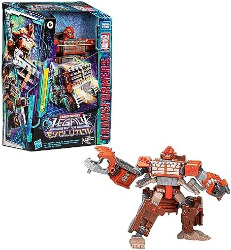 Transformers Legacy Evolution Voyager Class Trashmaster Toy 7-inch Action Figure for Boys