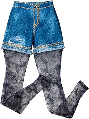 Barbie Fashion Pack Black Cheveron Trim Skirt