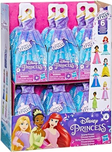 Hasbro Disney Princess Secret Styles Articulated 9cm 3.5 Doll
