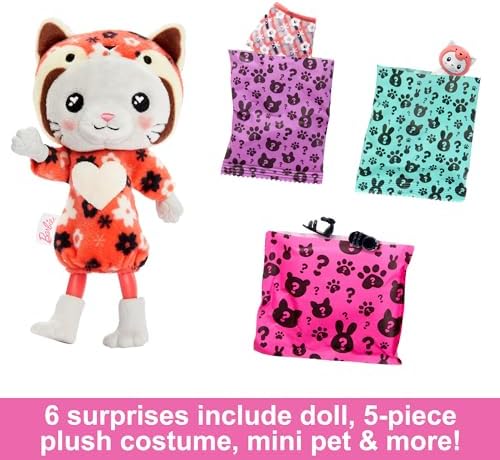 Barbie Cutie Reveal Chelsea Doll Animal Plush