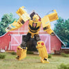 Transformers Toy EarthSpark Deluxe Class Bumblebee 12.5 cm Action Figure Robot Toy for