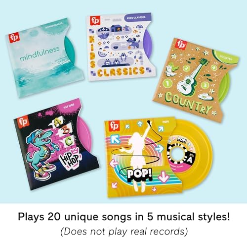 Fisher-Price Musical Toy Rockin' Record Player for Preschool Pretend Play for Ages Year