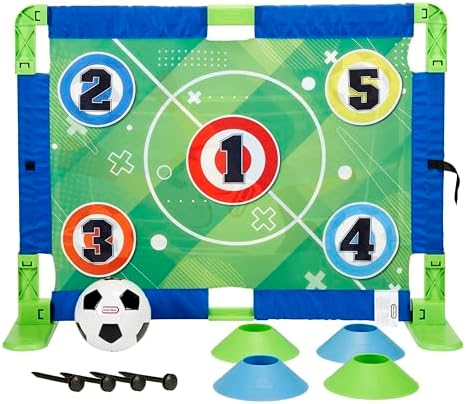 Little Tikes TotSports Soccer Trainer with 9 Active Play Sports for Boys and Girls Ages