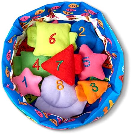 Melissa & Doug Melissa Doug K's Fish and Count Learning Game With 8 Numbered Fish to
