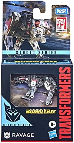 Transformers Studio Series Core Class Bumblebee Ravage Action Figure - Ages 8 and Up