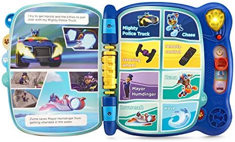 VTech PAW Patrol Mighty Pups Touch and Teach Word Book Blue