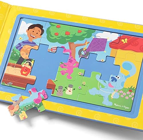 Melissa & Doug Melissa Doug Blue's Clues You Take-Along Magnetic Jigsaw Puzzle