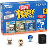 Funko Pop Bitty Pixar Mini 4-Pack - Carl Russell - Dug Days Sadness Mystery Chase Figure