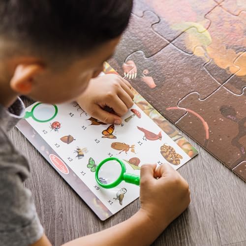 Melissa & Doug Melissa Doug Double-Sided Seek Find Puzzle - FSC Certified