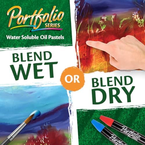 Crayola Oil Pastels Classpack School Supplies Water Soluble 12 Assorted Colors 300Count