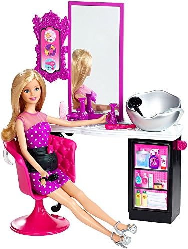 Barbie Ever After High CMM55 Malibu Ave Salon Doll Playset