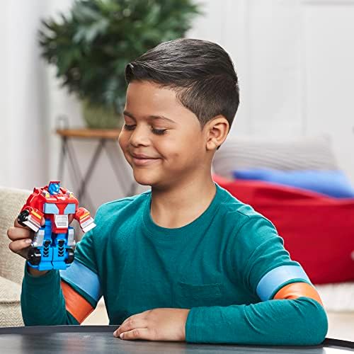 Transformers Playskool Heroes Rescue Bots Academy Team Optimus Prime 4.5-Inch Action