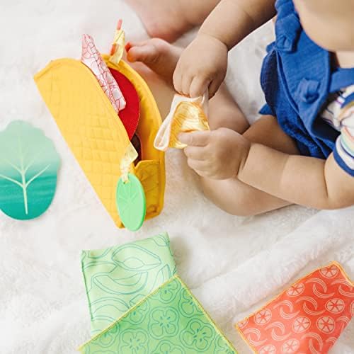Melissa & Doug Melissa Doug Multi-Sensory Soft Taco Fill Spill Infant For Babies Baby For