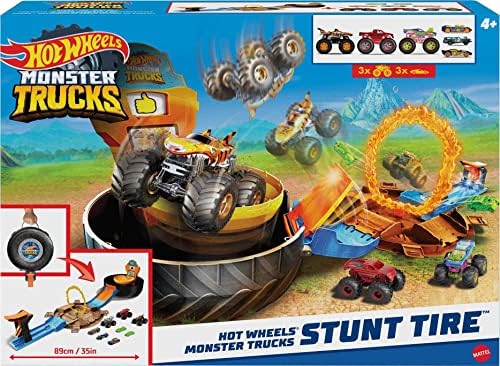 Hot Wheels Toy Monster Trucks Playset