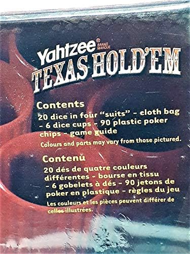 Hasbro Gaming Yahtzee Texas Hold' Em