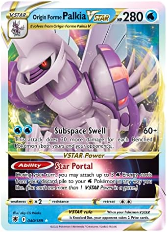 Pokemon TCG Origin Forme Palkia VSTAR League Battle Deck