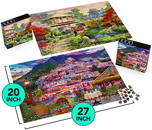 Spin Master 2-Pack of 1000-Piece Jigsaw Puzzle