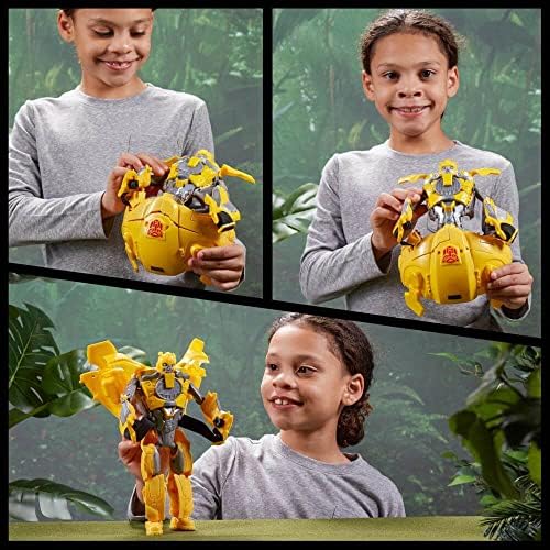 Transformers Rise of The Beasts Movie Bumblebee 2-in-1 Converting Roleplay Mask Action