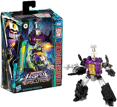 Transformers Legacy Evolution Deluxe Class Insecticon Bombshell Toy 5.5-inch Action