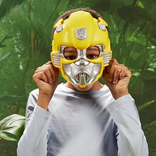Transformers Rise of the Beasts Movie Bumblebee Roleplay Costume Mask for 10-inch