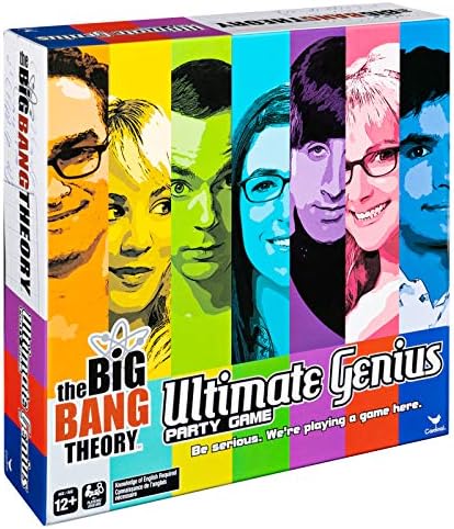 Spin Master Big Bang Theory TV Show Ultimate Genius Party Game for Teens Adults and 12