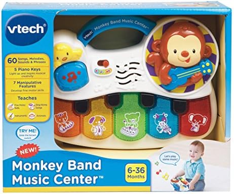VTech Monkey Band Music Center Multi-colored 8