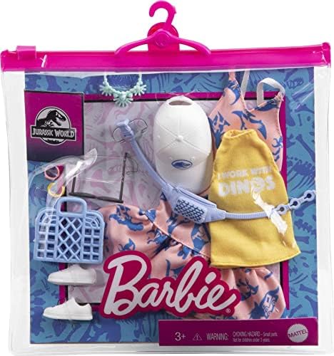 Barbie Clothing Inspired by Jurassic World 10 Storytelling Pieces Doll