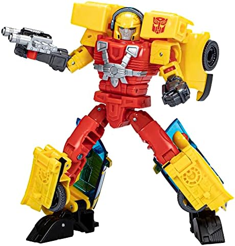 Transformers Legacy Evolution Deluxe Armada Universe Hot Shot Toy 5.5-inch Action Figure