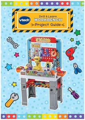 VTech Drill and Learn Workbench for Ages 3 Years and up Frustration Free Packaging