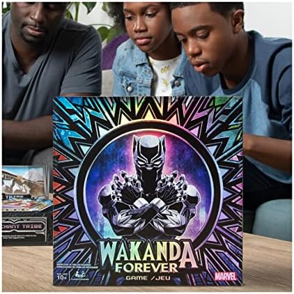 Marvel Spin Master Marvel Wakanda Forever Black Panther Dice-Rolling Game for Families
