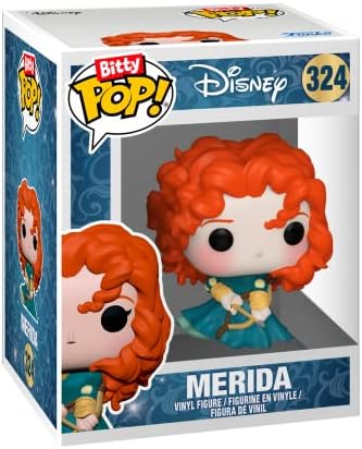 Funko Bitty Pop Disney Princesses - Rapunzel Merida Moana and A Surprise Mystery Mini