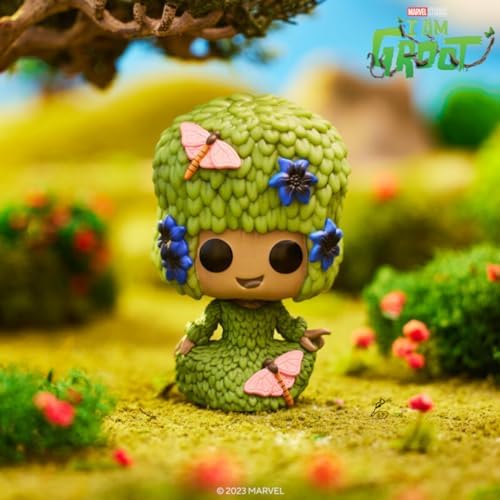 Funko POP Marvel Guardians of The Galaxy - Fancy Groot - Groot Shorts - Collectable Vinyl Figure