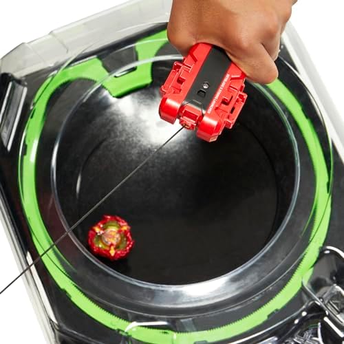 BEYBLADE X Soar Phoenix 9-60GF Deluxe String Launcher Set with Attack Type Right-Spinning