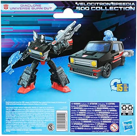 Transformers Legacy Velocitron 5 Inch Action Figure Deluxe Class - Burn Out