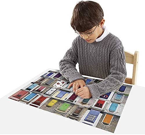 Melissa & Doug Melissa Doug 1000-Piece Knock Knock Doorways Jigsaw Puzzle 29 x 23 inches