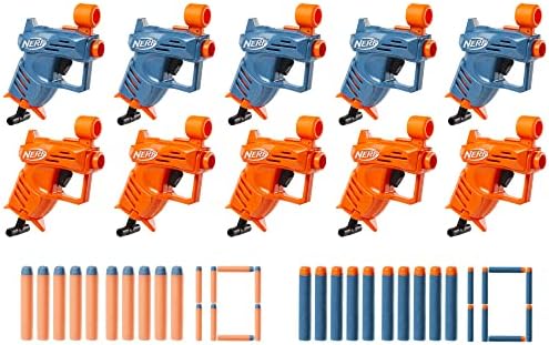 NERF Elite Ace SD-1 Party Pack 10 Blasters 20 Darts 8 Year Old Boys Girls Up Amazon