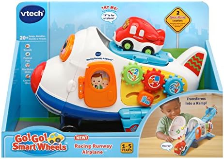 VTech Go Go Smart Wheels Racing Runway Airplane